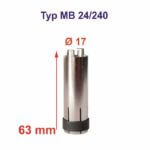 Gasdüse Punktgasdüse NW17 für MB 24 / 240 Brenner Gasdüse Einzelteilt