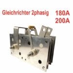 Gleichrichter 180Α - 200A / 220V MIG MAG Schweißgerät - Schutzgas Schweißen