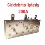 Gleichrichter 200A / 380V MIG/MAG Schweißgerät - Schutzgas Schweißen