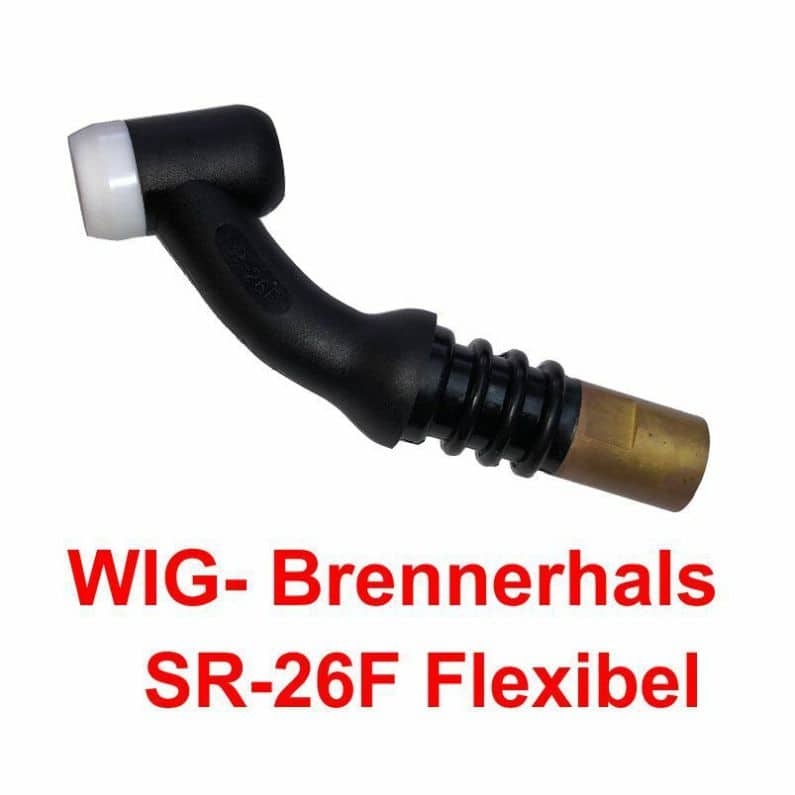 WP26F Flexibler Brennerhals SR/HP/SB-26F WIG Brennerkörper Flexibel SR26F Torch