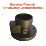 Kunststoffflansch Flansch für Universal Zentralanschluß MIG MAG Schweißgeräte