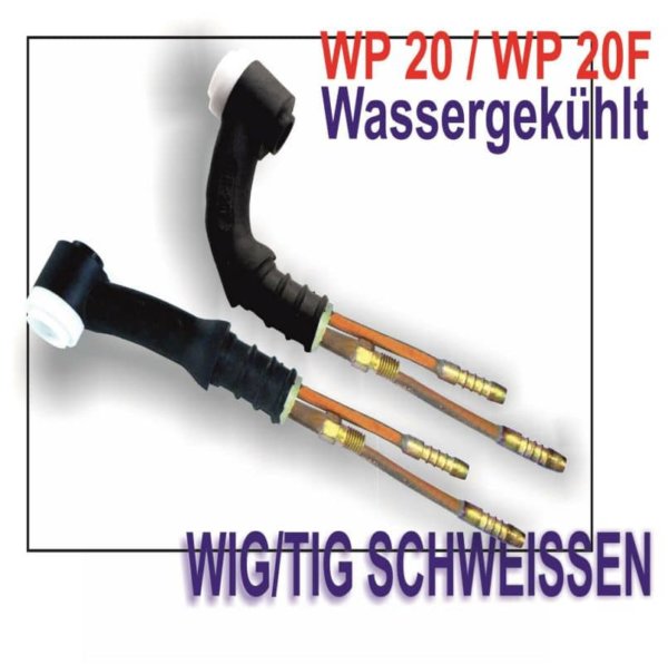 Flexible WIG Brennerhals Brennerkörper SR,WP,WK 18F Wassergekühlt Schweißgerät 